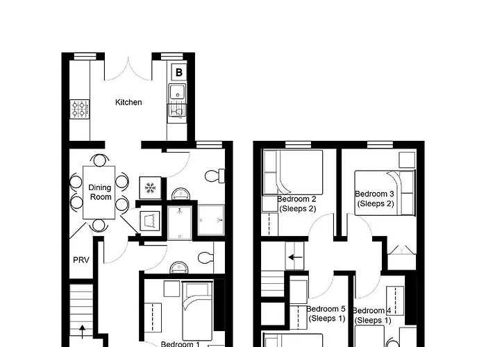 New Groups & Contractor Stays-5Bed-2Bath-Parking-By Fabaccommodation Holiday home